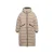 Dunne met capuchon lange damesjas Superdry