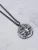 REYTEL Hangers ‘DOUBLE MASK OF THE SAGITTARIUS (ancient greek coin)’  zilver