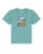 watabout.kids Shirt ‘Let’s Get Lost’  turquoise / oranje / zwart