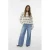 VERO MODA gebreide trui ecru