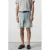 Mango Man slim fit denim short – blauw