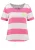 Key Largo Shirt ‘South’  neongeel / rosa / wit