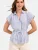 Friends Like These Blouse  blauw / wit