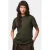 PIECES oversized T-shirt – donkergroen