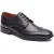 Base London Steeple Brogue Leer Heren Zwarte Brogues Schoenen
