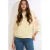 LOLALIZA sweater lichtgeel