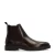Manfield leren chelsea boots bruin