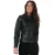 Elle Dames/Dames Leren Jas (Zwart)