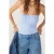 BA&SH Bustier Drixy Bleuciel