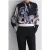 Reiss Sevanna-print Blouse Black