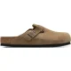 Birkenstock Suede Slippers en Sandalen Heren – Bruin –