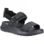 HEYDUDE Collins Mono Sport Textiel Dames Sandalen Zwart