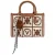 Valentino Bags mini handtas Tyle cognac/beige