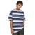 Oversized gestreept T-shirt Starter Sun