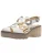 FLY LONDON Sandaal  zilver / wit