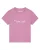 Watapparel Shirt ‘Finger Weg’  rosa / wit