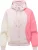 Ragwear Outdoorjas ‘Oggie Block’  rosa / framboos / wit