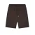Malelions Men Diagonal Seersucker Shorts | Dark Brown
