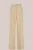 WE Fashion – Dames wide leg pantalon met krijtstreep – Regular fit – Beige – Viscose –