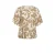Kaffe Curve gebloemde blousetop bruin