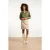 Smashed Lemon Dameslosvallende korte top |