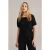 We Fashion Knitted Pullover Black