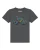 watabout.kids Shirt ‘Fahrrad by night’  aqua / geel / antraciet / zwart
