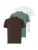 Abercrombie & Fitch Shirt  bruin / donkergroen / wit