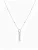 Hey Happiness Ketting ‘Letter I’  zilver