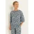 Claudia Sträter top met print – groen