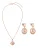 PURELEI Sieraden set ‘Mahina Club Lei Edition’  rose-goud