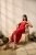 TRENDYOLMİLLA Dames Rood Effen Maxi Mouwloos Casual A-lijn Jurken