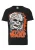 LOGOSHIRT Shirt ‘Chewbacca’  donkeroranje / zwart / wit