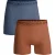 Muchachomalo Men 2-pack boxer shorts solid
