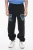 Geborduurde VARS-joggingbroek met patchwork in zwart
