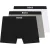 Boss Boxershorts van polykatoen voor heren (set van 3) (Zwart/Wit/Grijs)
