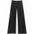 Getailleerde pantalon met wijde pijpen en knoopdetails