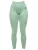 Gorilla Wear Leggings ‘Whitney Seamless’  pastelgroen / zwart