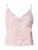 ABOUT YOU Top  blauw / bruin / rosa / wit