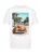 Mister Tee Shirt ‘Havana Vibe’  cappuccino / olijfgroen / jade groen / wit