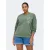 ONLY CARMAKOMA sweater met backprint groen