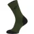 Comodo – Gedempte Hiel & Teen Bamboe Wandelsokken – Khaki Green – Zwart