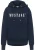 MUSTANG Sweatshirt ‘Margo’  donkerblauw / wit