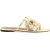 Zimmermann Gouden Leren Slippers