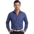 Eton classic fit overhemd blauw katoen