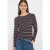 Cecil Dames Gestreept shirt in Rood