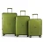 Worldpack Kofferset ‘Havanna’  olijfgroen