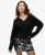 Superdry Vrouwen Essential Trui met V-hals Zwart