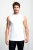 Slater Basic Fit 1Pack Mouwloos T-shirt Wit   L