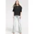 Homage to Denim Elisa – Straight Leg Jeans straight leg jeans light blue denim